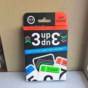 3 Up 3 Down Card Game